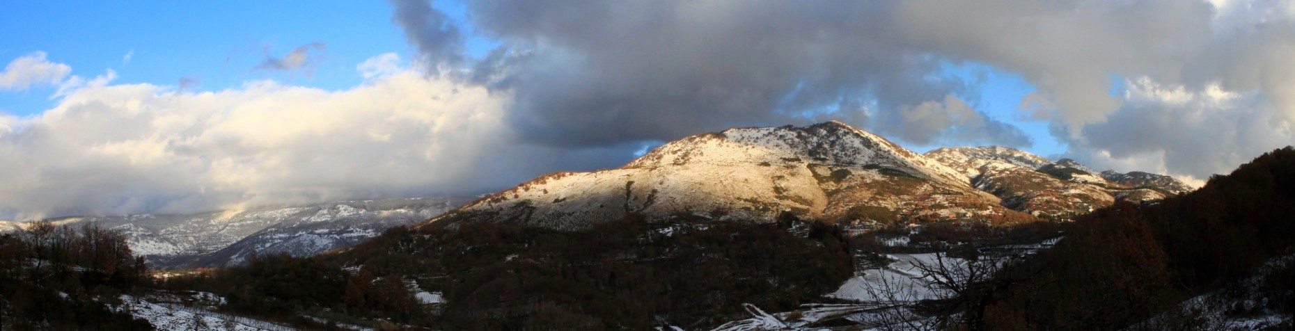 Monti Affilani  Sulla Cima di Monte della Croce (1158 m)